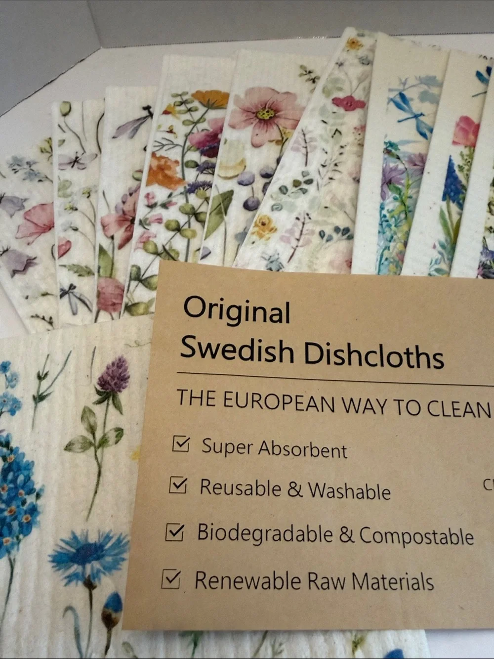 Swedish Dishcloth- Reusable/Washable (Random)